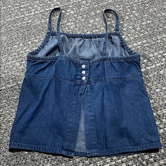 Request | Open Back Jean Tank Top - Picture 4 of 10